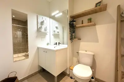 Salle de bains dans l'établissement Apartament Petit Bijou 24 p ideally located