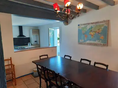 Plan de l'établissement Charmante maison familiale avec jardin et jacuzzi proche océan