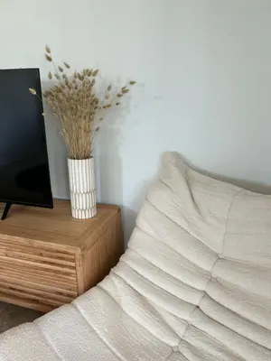 Télévision ou salle de divertissement dans l'établissement Beach House Paupiette - 150m plage sud