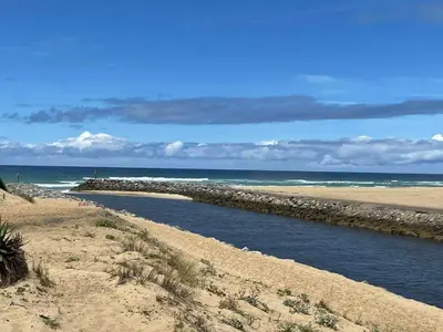 Paysage naturel près de la maison de vacances