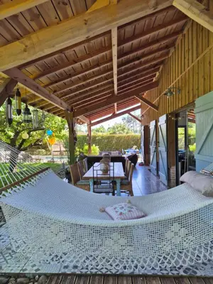 Plan de l'établissement Grande maison bois entre océan et lac