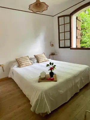 Un ou plusieurs lits dans un hébergement de l'établissement Yacumama Guesthouse