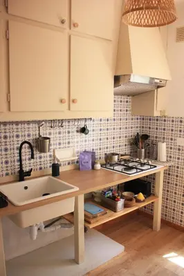 Cuisine ou kitchenette dans l'établissement Yacumama Guesthouse