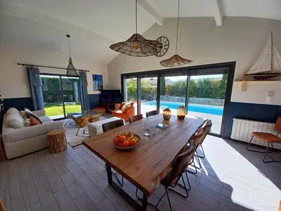 Piscine de l'établissement Belle Villa bassin d'Arcachon ou située à proximité