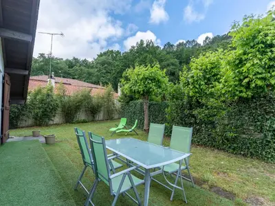 Jardin de l'établissement Maison confort 4 pers. proche lac et océan, jardin, WiFi, à Mimizan - FR-1-50-135