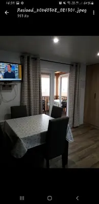 Télévision ou salle de divertissement dans l'établissement Vacances contis plage