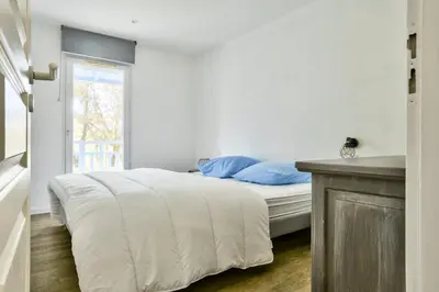 Un ou plusieurs lits dans un hébergement de l'établissement Les Maisons du Domaine du Golf de Pinsolle - maeva Home - Maison 3 pièces 4 personnes - Exclusive - Super Home MAE-5961