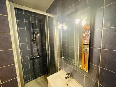 Salle de bains dans l'établissement Studio VK Ocean