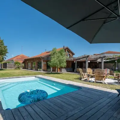 Maison familiale style loft à Biscarrosse - 10 personnes