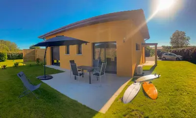 Jardin de l'établissement Maison mitoyenne, 2 chambres, 4 personnes