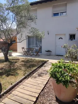 Jardin de l'établissement Maison au coeur de Capbreton
