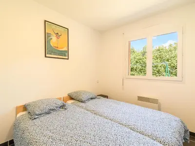 Un ou plusieurs lits dans un hébergement de l'établissement Holiday Home La Lette I Tilleuls by Interhome