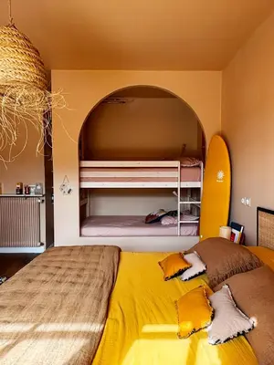 Un ou plusieurs lits dans un hébergement de l'établissement La Casita