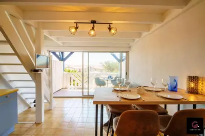 Plan de l'établissement Duplex Biscarrosse plage pour 4 Personnes