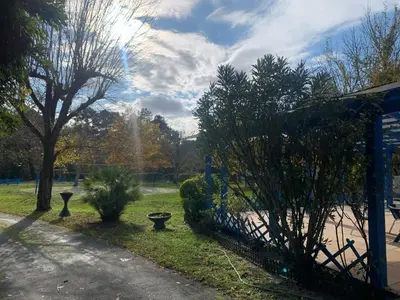 Jardin de l'établissement L'orée des Landes