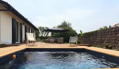 Piscine de l'établissement Le cocon de Bali ou située à proximité