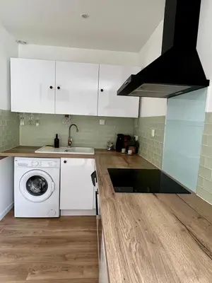 Cuisine ou kitchenette dans l'établissement Cocon bien-être et repos
