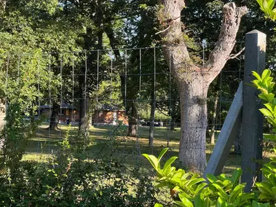 Jardin de l'établissement Location airial Landais
