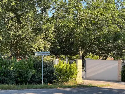 Jardin de l'établissement Location airial Landais