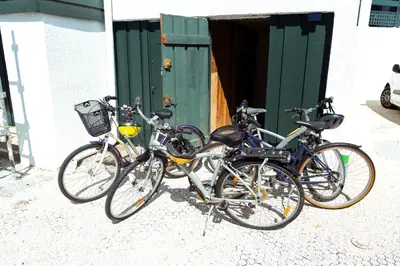 Vélo sur le terrain de l'établissement Les Balcons du Golfe - Cozy & moderne Moliets Plage ou dans les environs