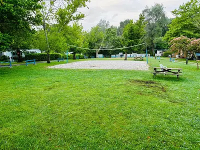 Jardin de l'établissement Superbe Mobilehome 3 ch, climatisé tout confort