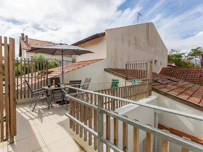 Balcon ou terrasse dans l'établissement Apartment Cap Océan-4 by Interhome