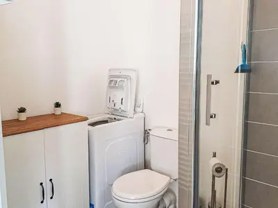 Salle de bains dans l'établissement Apartment Cap Océan-5 by Interhome