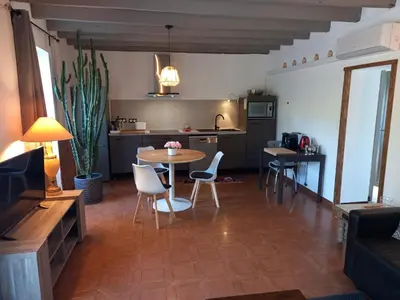 Cuisine ou kitchenette dans l'établissement ETXEA FRANCE Gîte Cosy
