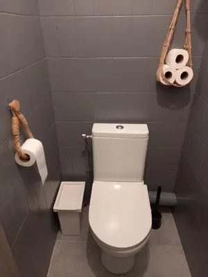 Salle de bains dans l'établissement ETXEA FRANCE Gîte Cosy