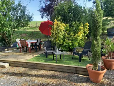 Jardin de l'établissement ETXEA FRANCE Gîte Cosy