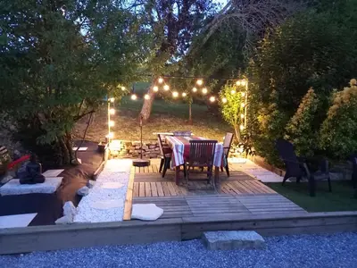 Jardin de l'établissement ETXEA FRANCE Gîte Cosy