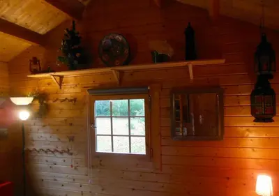Plan de l'établissement Charmant chalet en bois