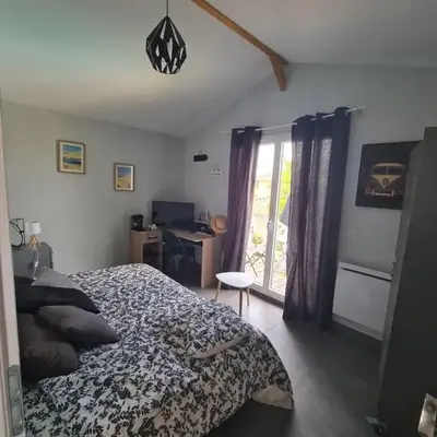 Chambre avec balcon sur La Teste de Buch