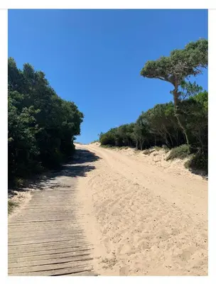 Paysage naturel près de la maison de vacances