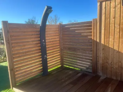 Plan de l'établissement Villa Chrisaline, Centre Moliets, 5 ch, 10 pers, clim, piscine chauffée, équipements premium