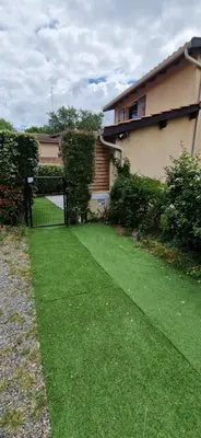 Jardin de l'établissement Maison 6 pers Evasion Landaise proche plage et à côté du lac