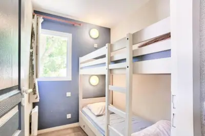 Un ou plusieurs lits dans un hébergement de l'établissement Les maisons de Moliets - maeva Home - Maison 4 pièces 8 personnes - Confort MAE-2094
