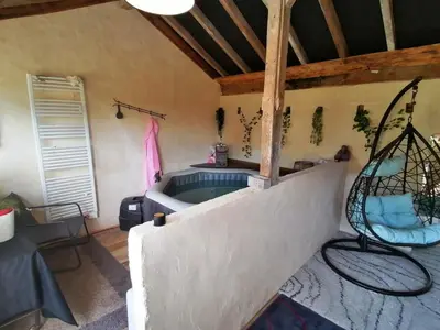 Plan de l'établissement Chambre d'hôtes 1 - Rétro - Un Refuge à Cachen