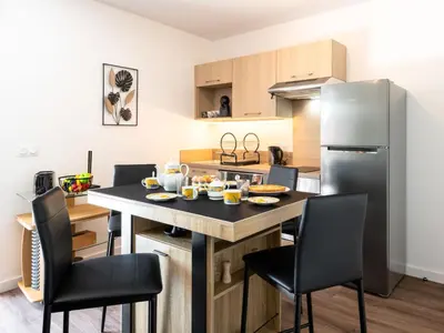 Cuisine ou kitchenette dans l'établissement Apartment Jade et Elena-1 by Interhome
