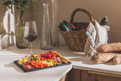Nourriture dans le B&B/chambre d'hôtes ou à proximité