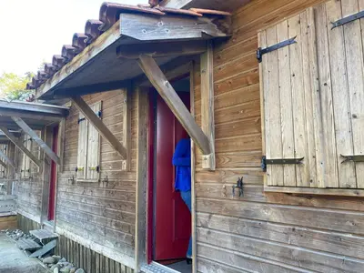 Bâtiment de le village vacances