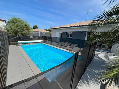 Plan de l'établissement Climatisation, Piscine chauffée, Pétanque, Calme sur le Bassin d'Arcachon