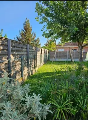 Jardin de l'établissement Maison familiale Cazaux