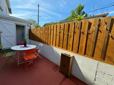 Balcon ou terrasse dans l'établissement Welcome sur le Bassin