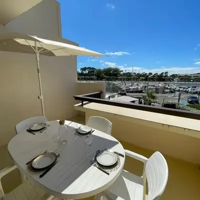 Charmant Studio Rénové au Port de Capbreton - Idéal Pour 4 Pers. - FR-1-413-247