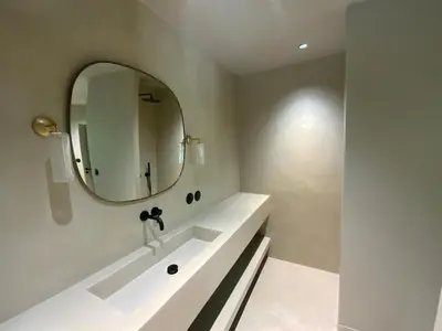 Salle de bains dans l'établissement Lisière du Lac - 100m du Lac