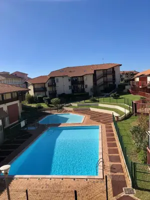 Piscine de l'établissement Joli T2 vue lac, entièrement rénové ou située à proximité