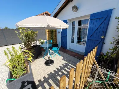Terrasse ou espace extérieur de l'établissement Studio cosy proche lac et centre ville