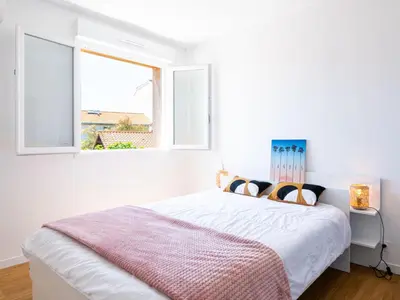 Un ou plusieurs lits dans un hébergement de l'établissement Apartment La Pergola by Interhome