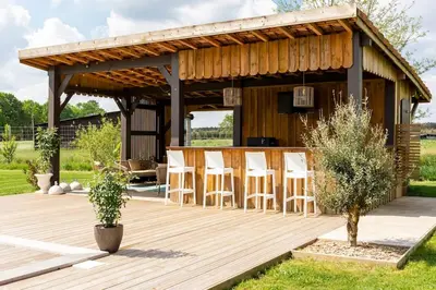 Jardin de l'établissement Domaine de Bouhémy